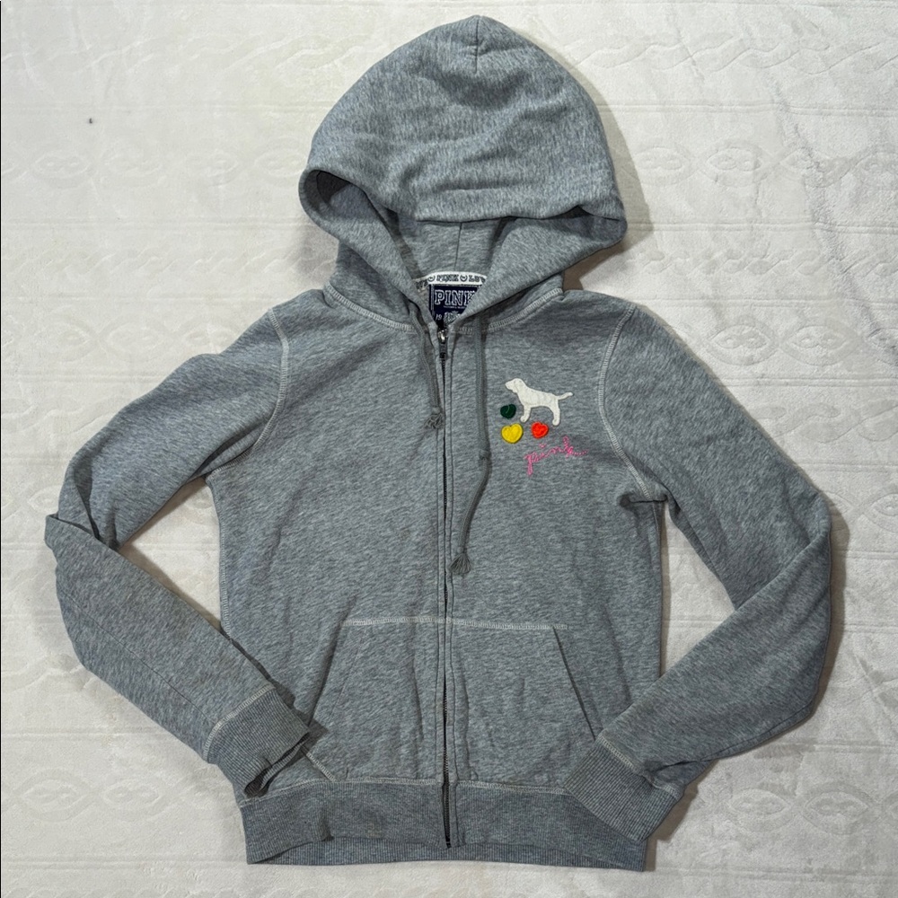 Vintage Victoria’s Secret‎ pink zip up hoodie